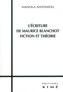 Ecriture de Maurice Blanchot (L')